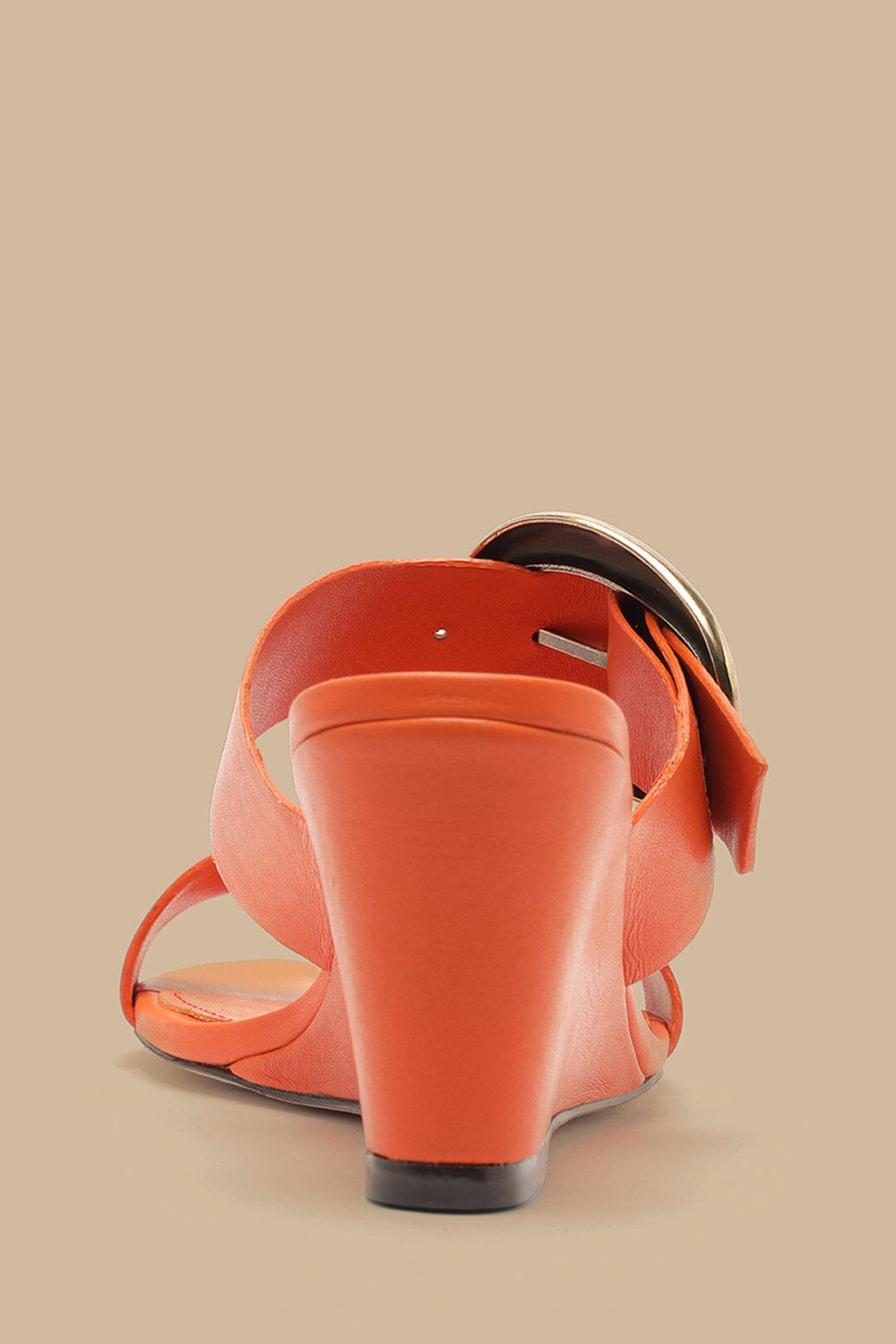 Citrus Buckle Wedge Sandal – FARM Rio