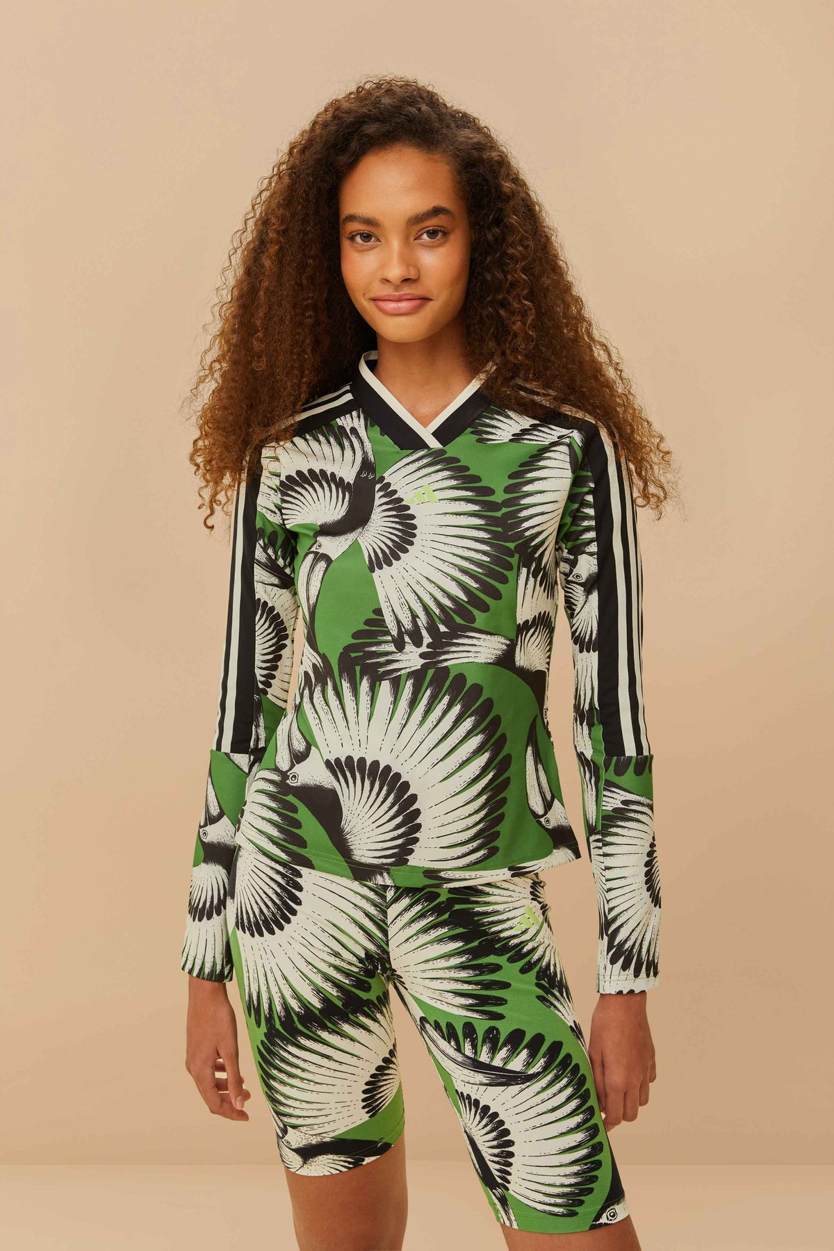 Adidas Toucan Wings Crew Green Long Sleeve – FARM Rio