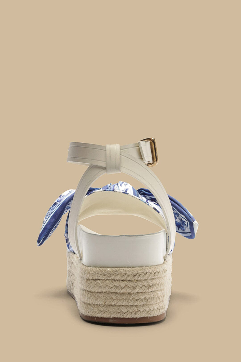 Ivory Scarf Espadrille Flatform Sandal – FARM Rio
