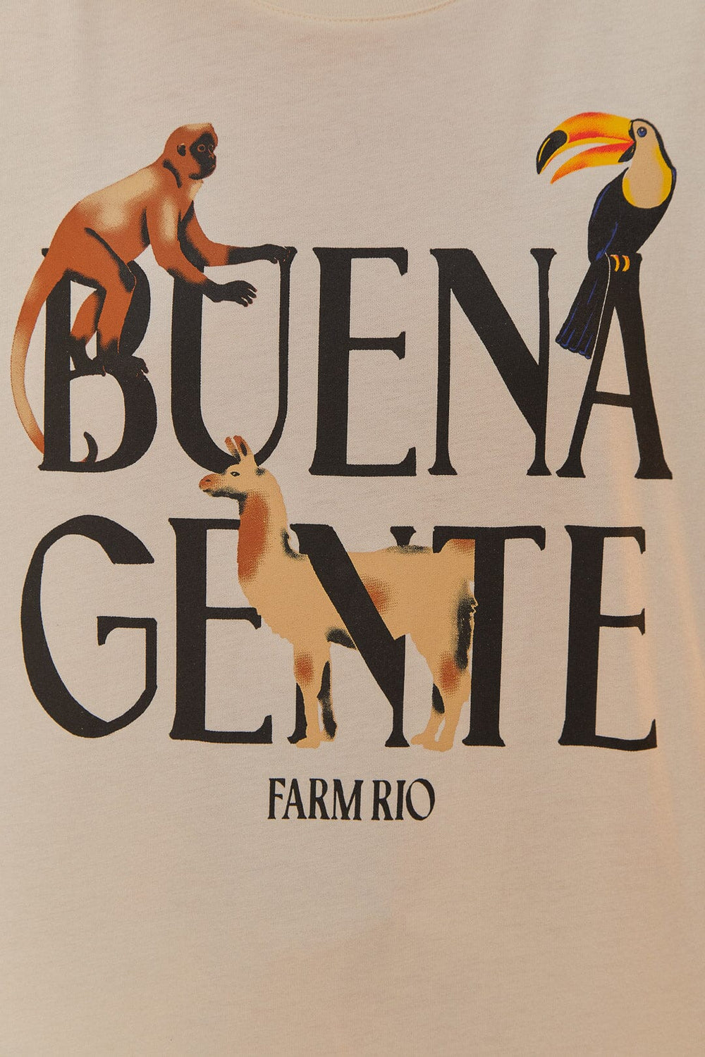Off-White Buena Gente Relaxed T-Shirt – FARM Rio