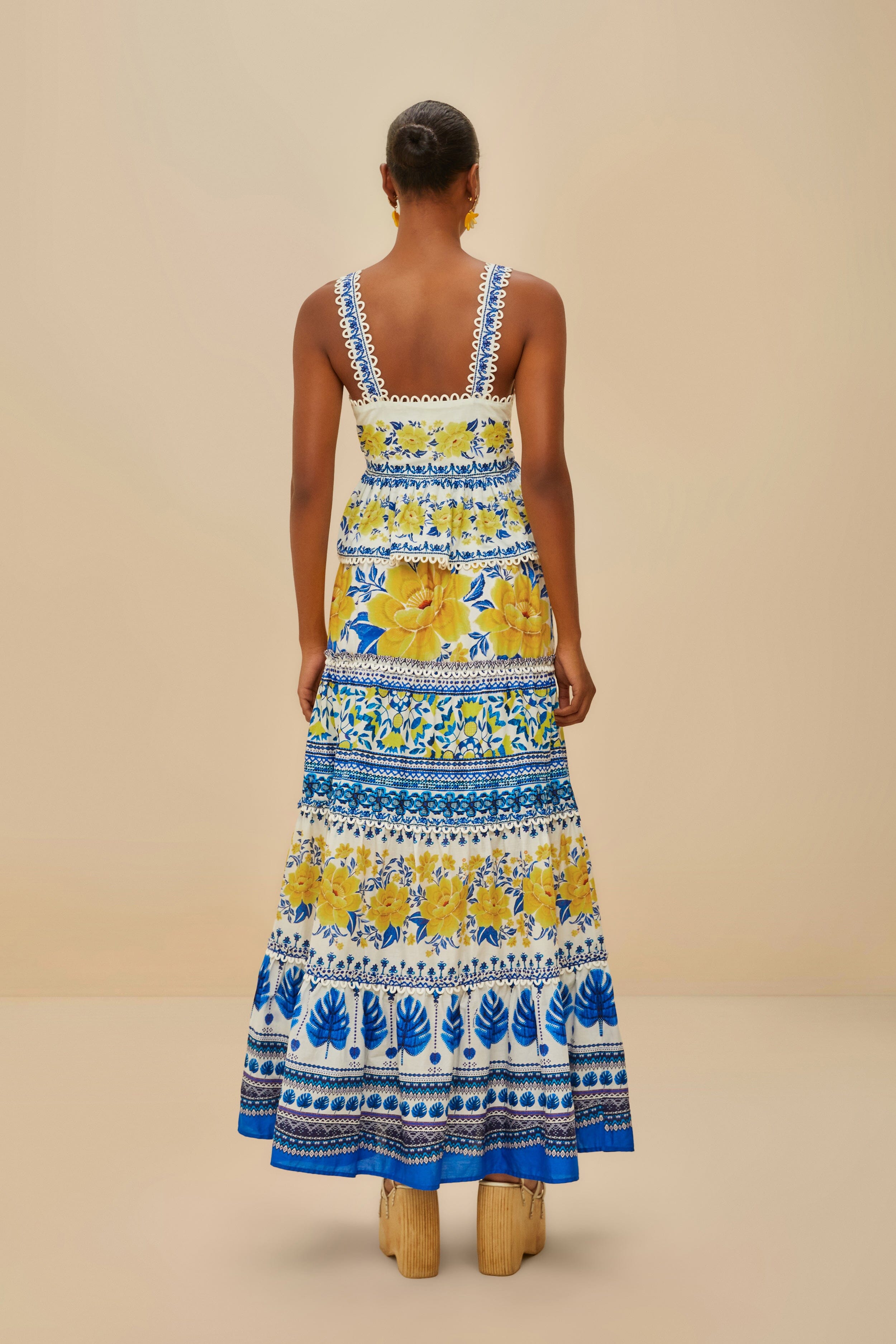 Off-White Zuli Low Rise Maxi Skirt – FARM Rio