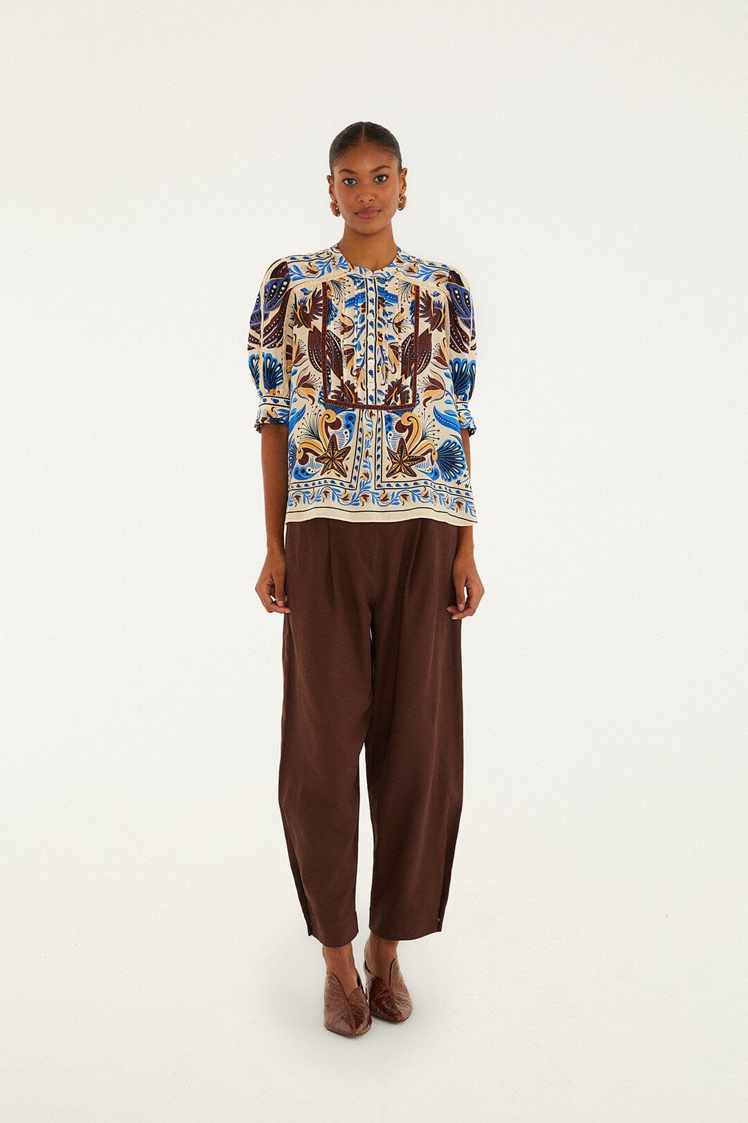 Sand Nature Land Blouse – FARM Rio