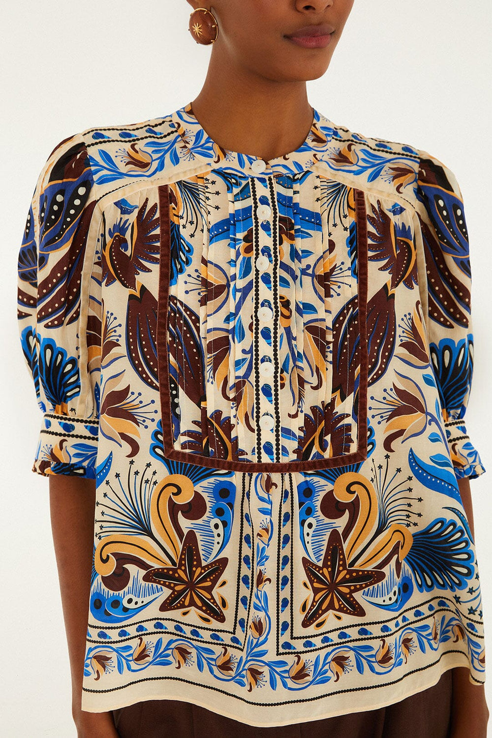 Sand Nature Land Blouse – FARM Rio