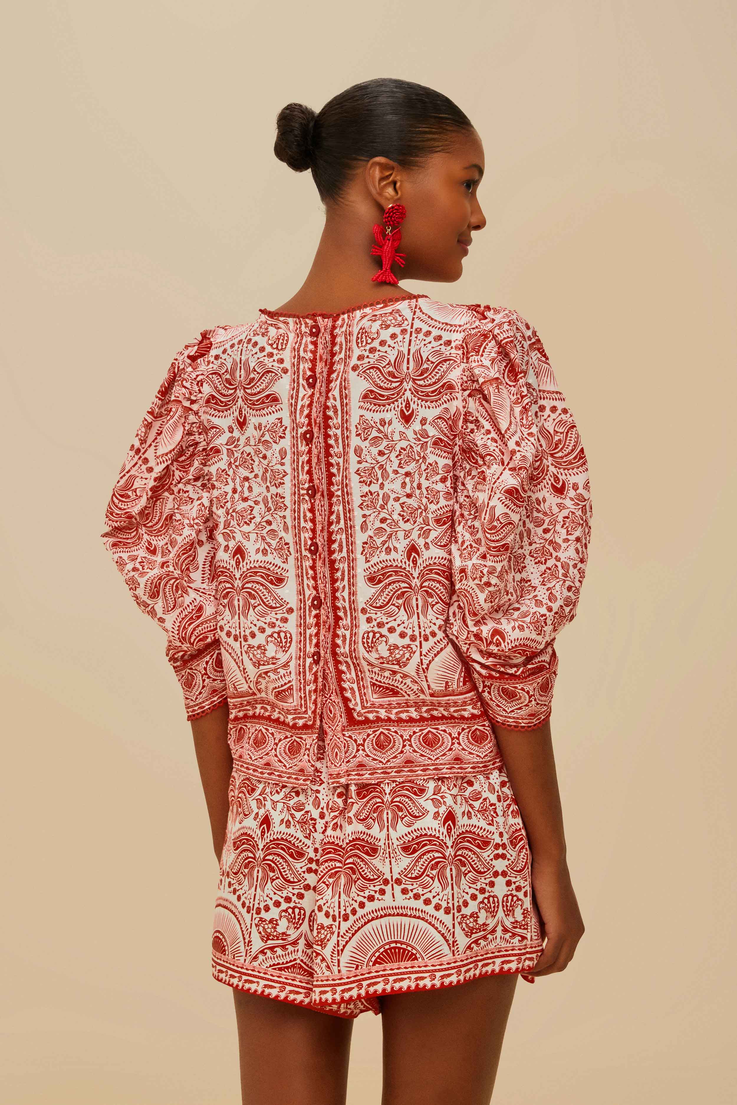 Red River Ride Blouse – FARM Rio