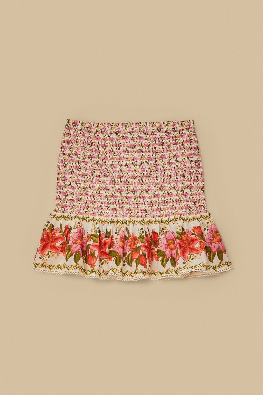 Off-White Summer Fruit Mini Skirt – FARM Rio