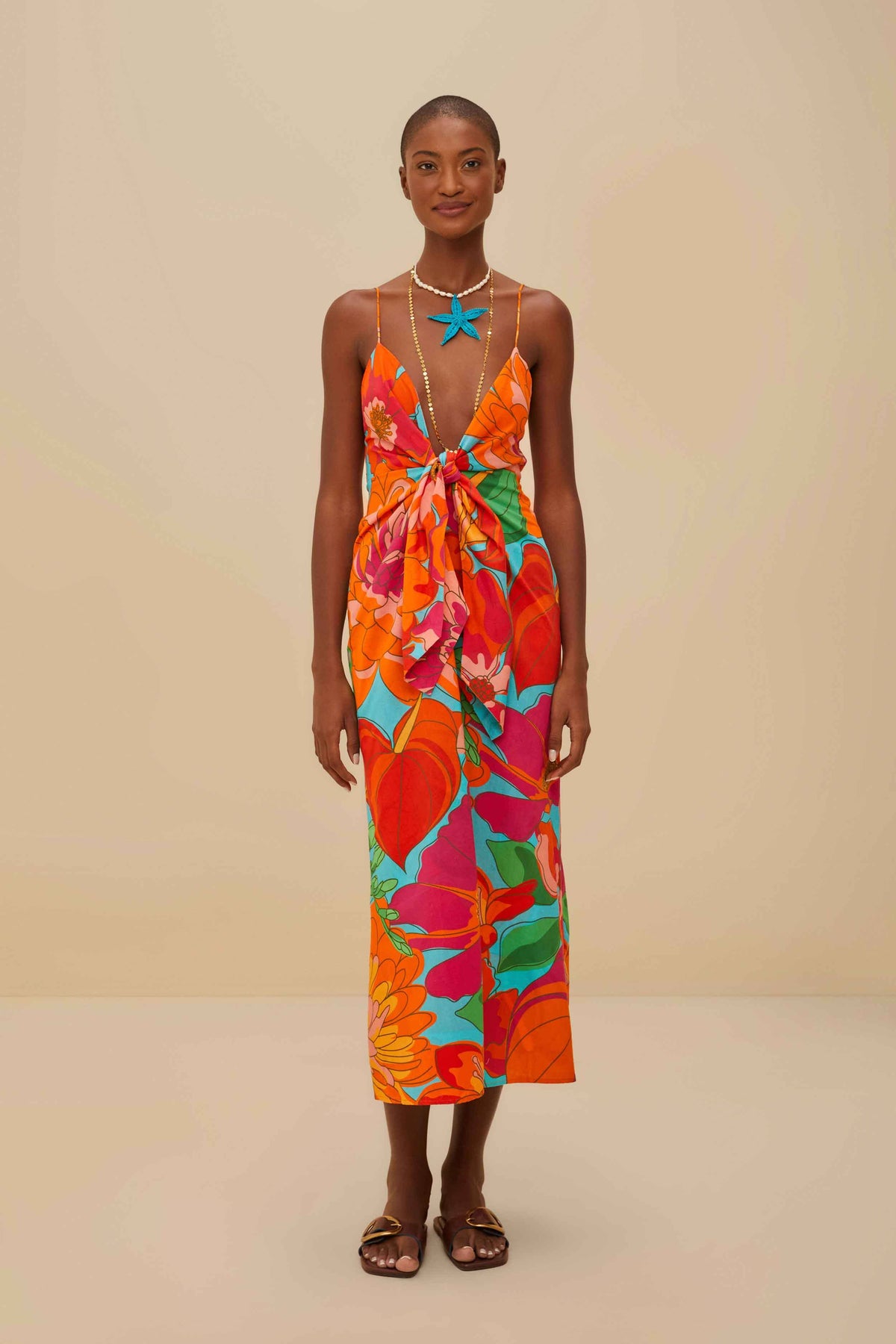 Spring Affair Midi Dress – FARM Rio