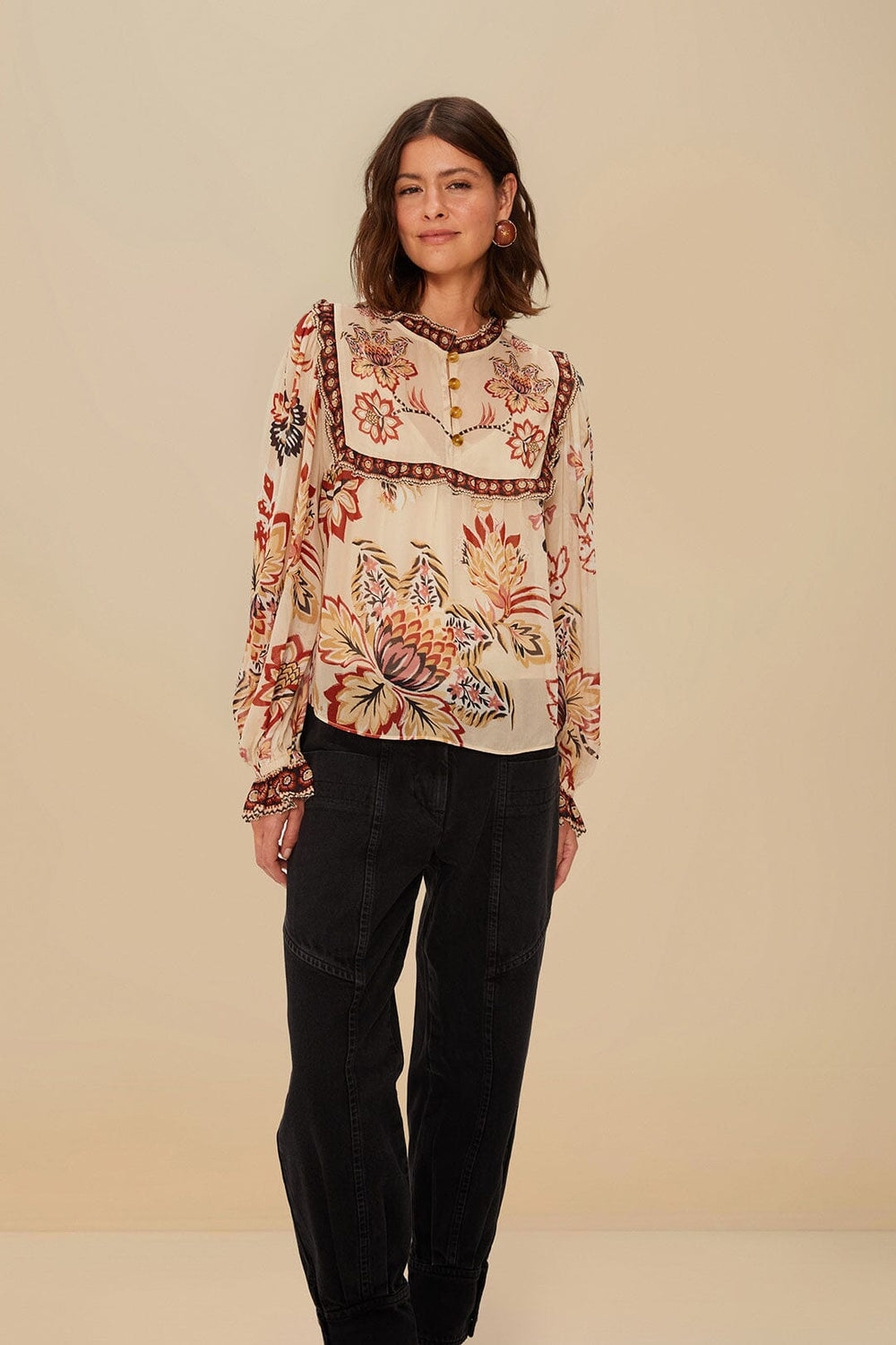 Black Denim Pants – FARM Rio