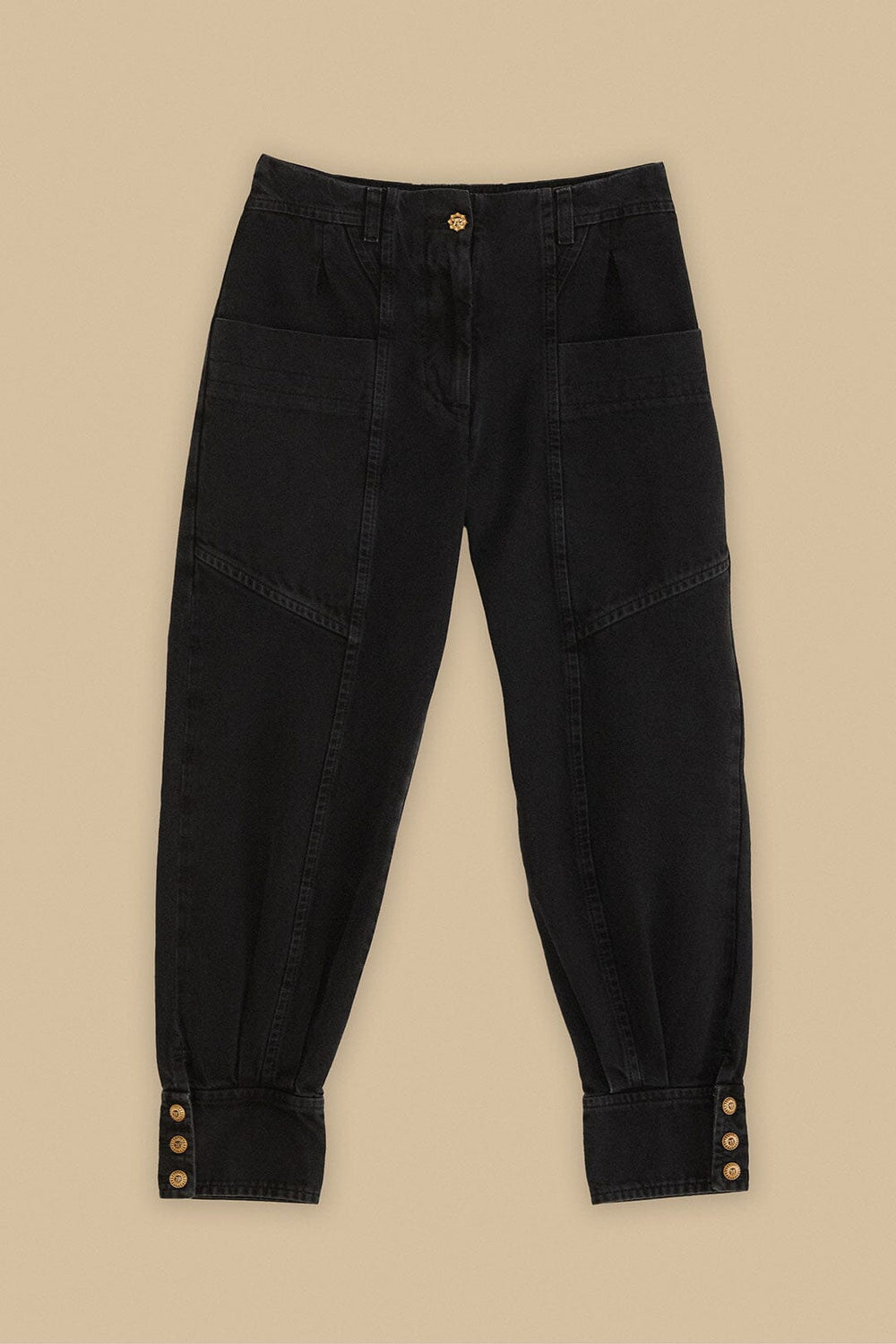 Black Denim Pants – FARM Rio