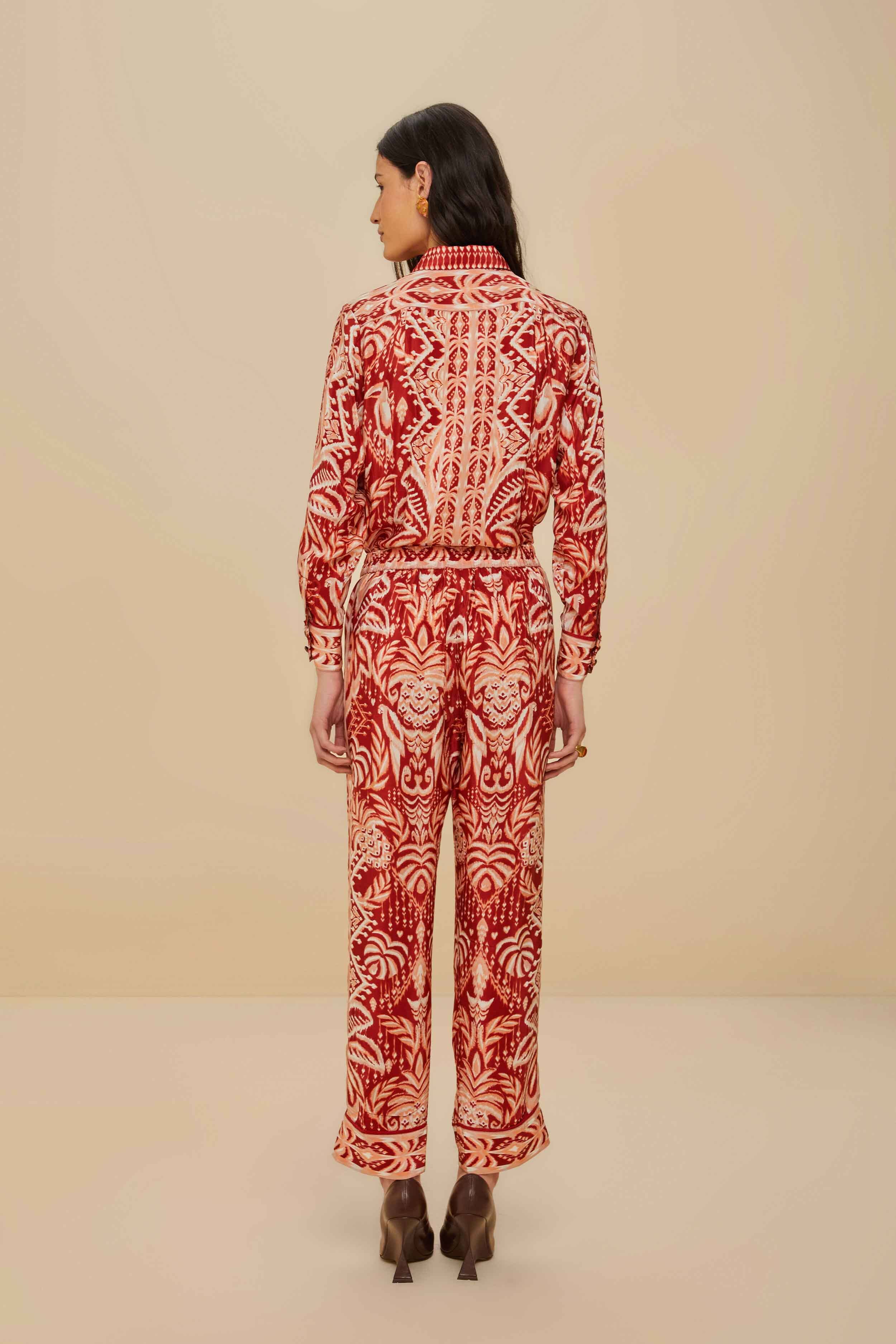 Tropical Tapestry Red Pajama Pants – FARM Rio