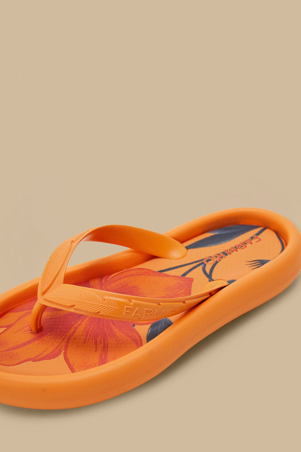 Orange California Canoe Flip Flop – FARM Rio