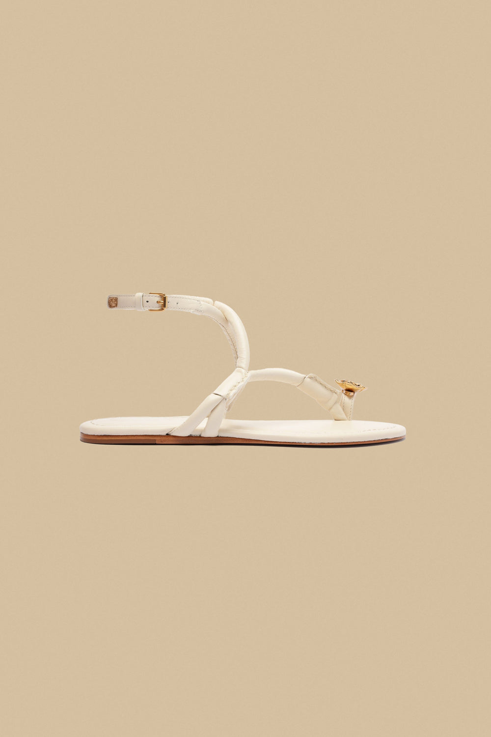 Ivory Toe Ring Strappy Sandal – FARM Rio