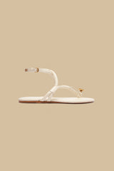 Ivory Toe Ring Strappy Sandal – FARM Rio
