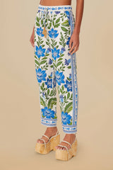 Off-White Tropicance LENZING™ ECOVERO™ Euroflax™ Pants – FARM Rio