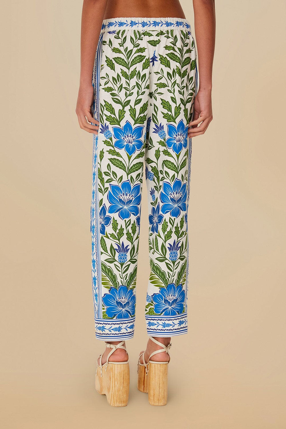 Off-White Tropicance LENZING™ ECOVERO™ Euroflax™ Pants – FARM Rio