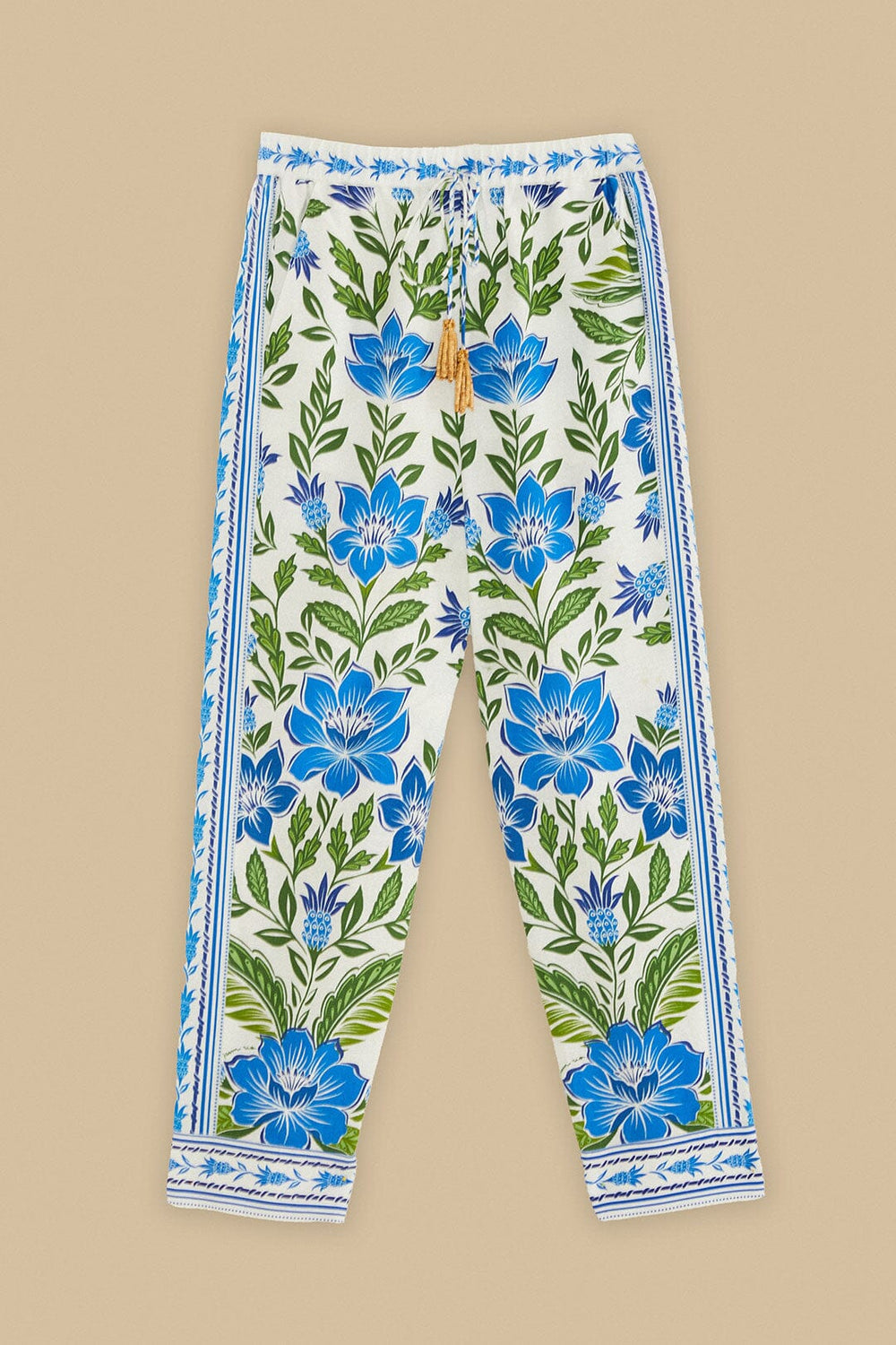 Off-White Tropicance LENZING™ ECOVERO™ Euroflax™ Pants – FARM Rio