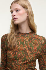 Luana Long-Sleeve Knitted Top