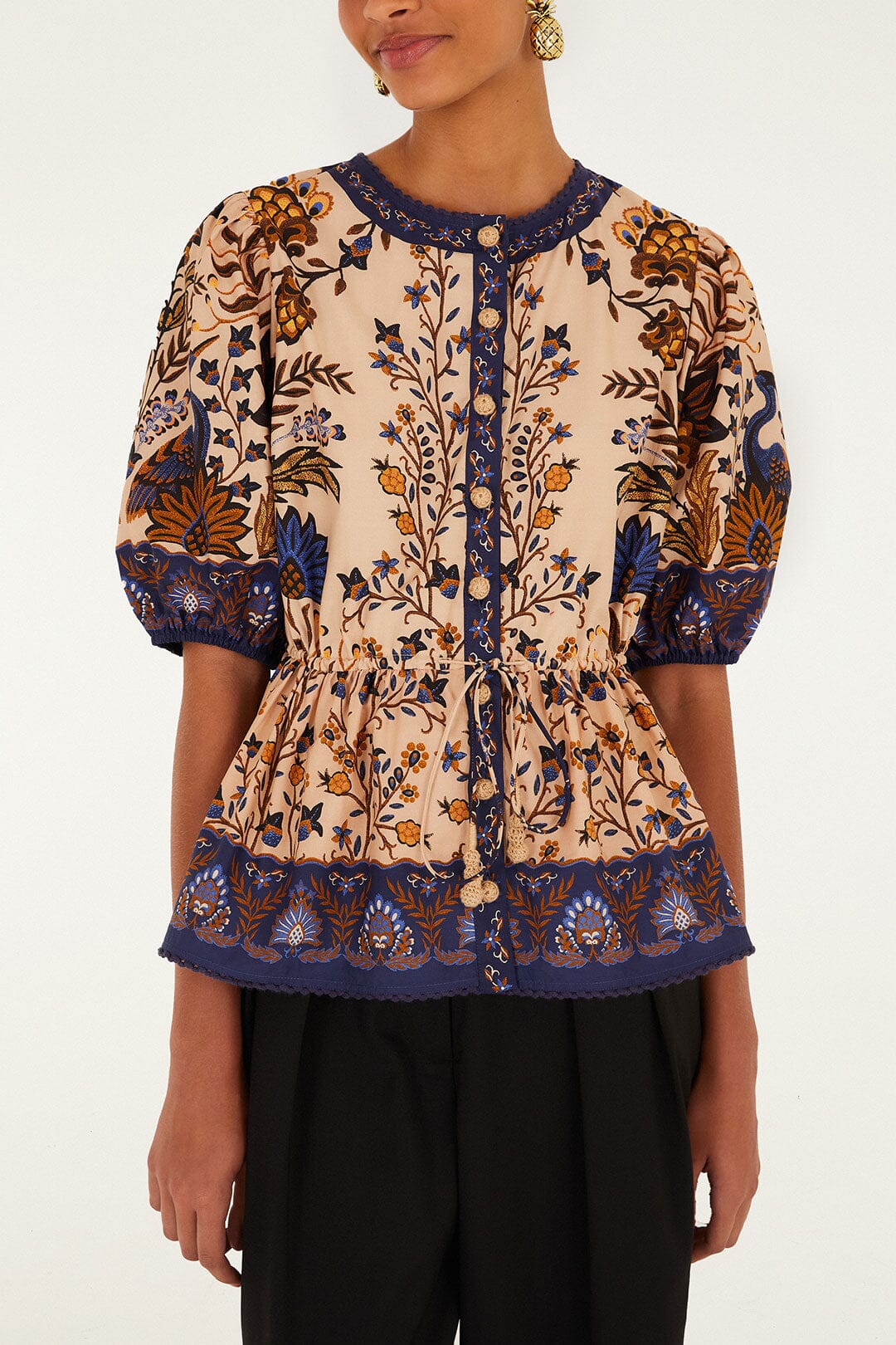 Pink Marvelous Garden Blouse