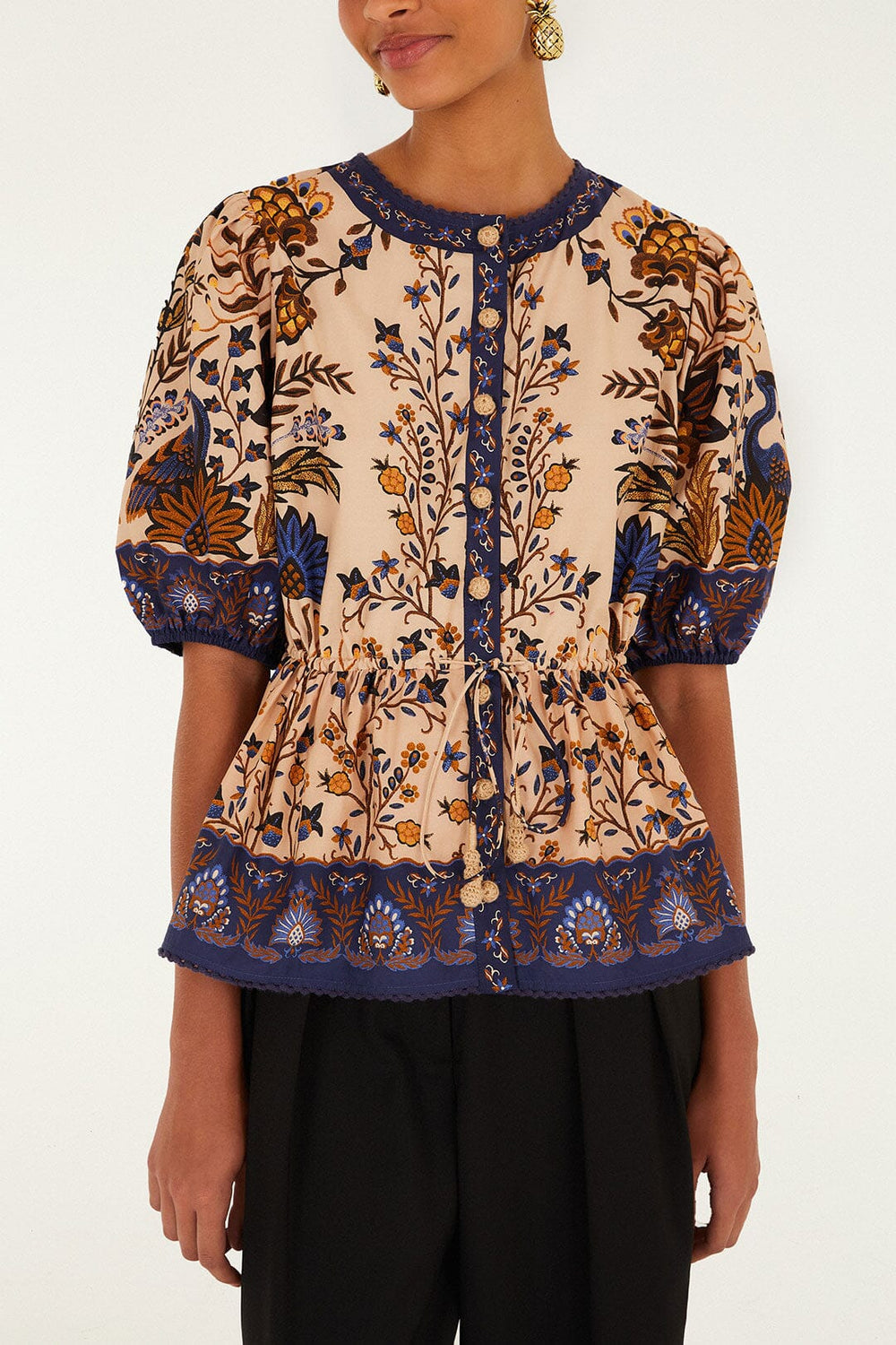 Pink Marvelous Garden Blouse