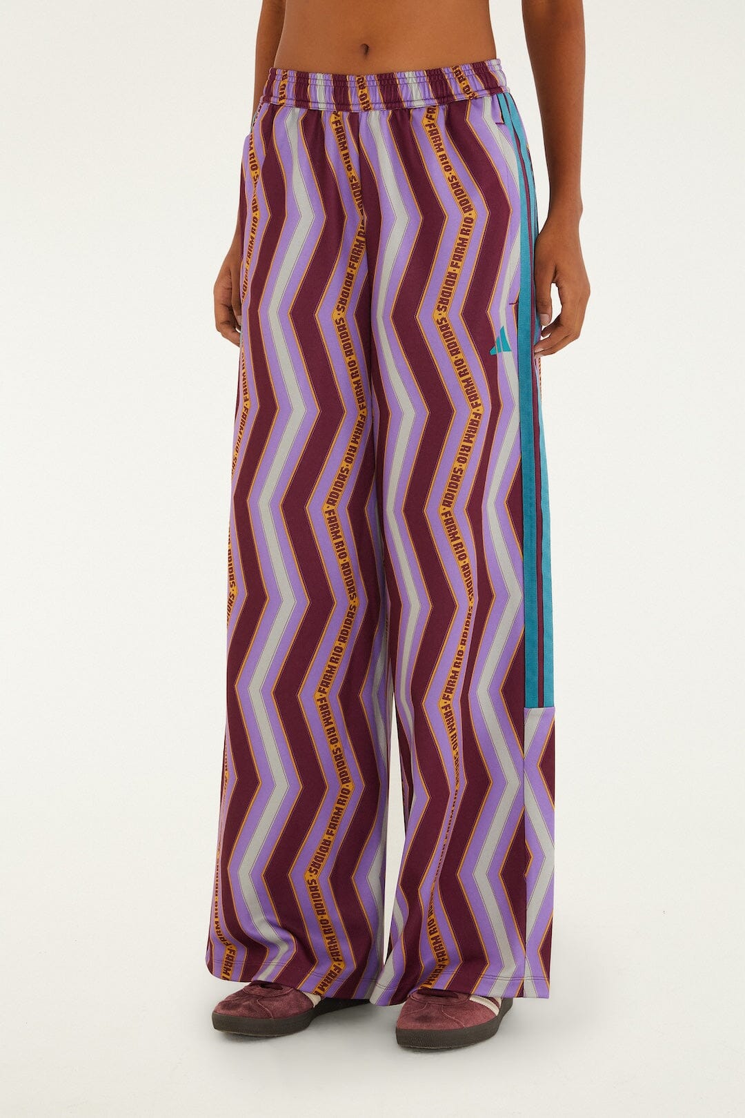 Zig Zag Stripes Lilac Adidas Tiro Pants