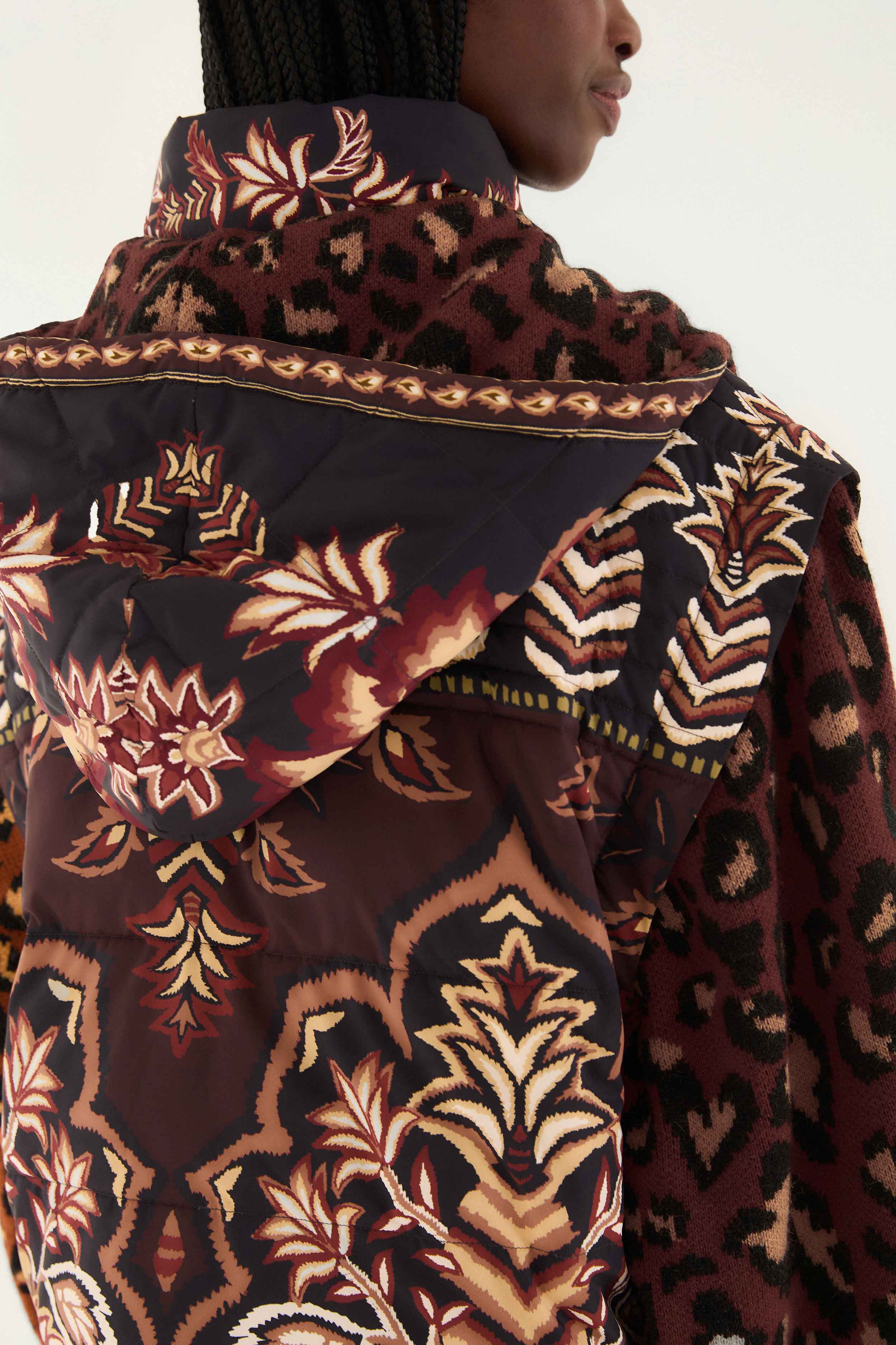 Brown Winter Ainika Puffer Jacket