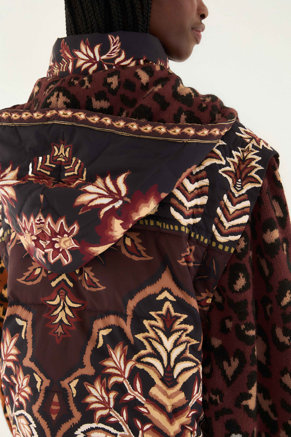 Brown Winter Ainika Puffer Jacket