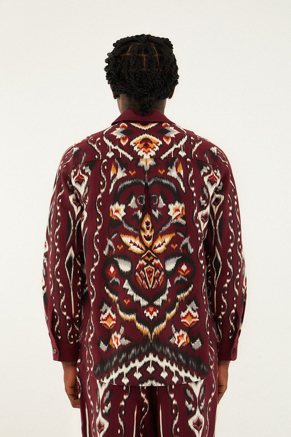 Sand Ainika Pineapple Ikat Shirt