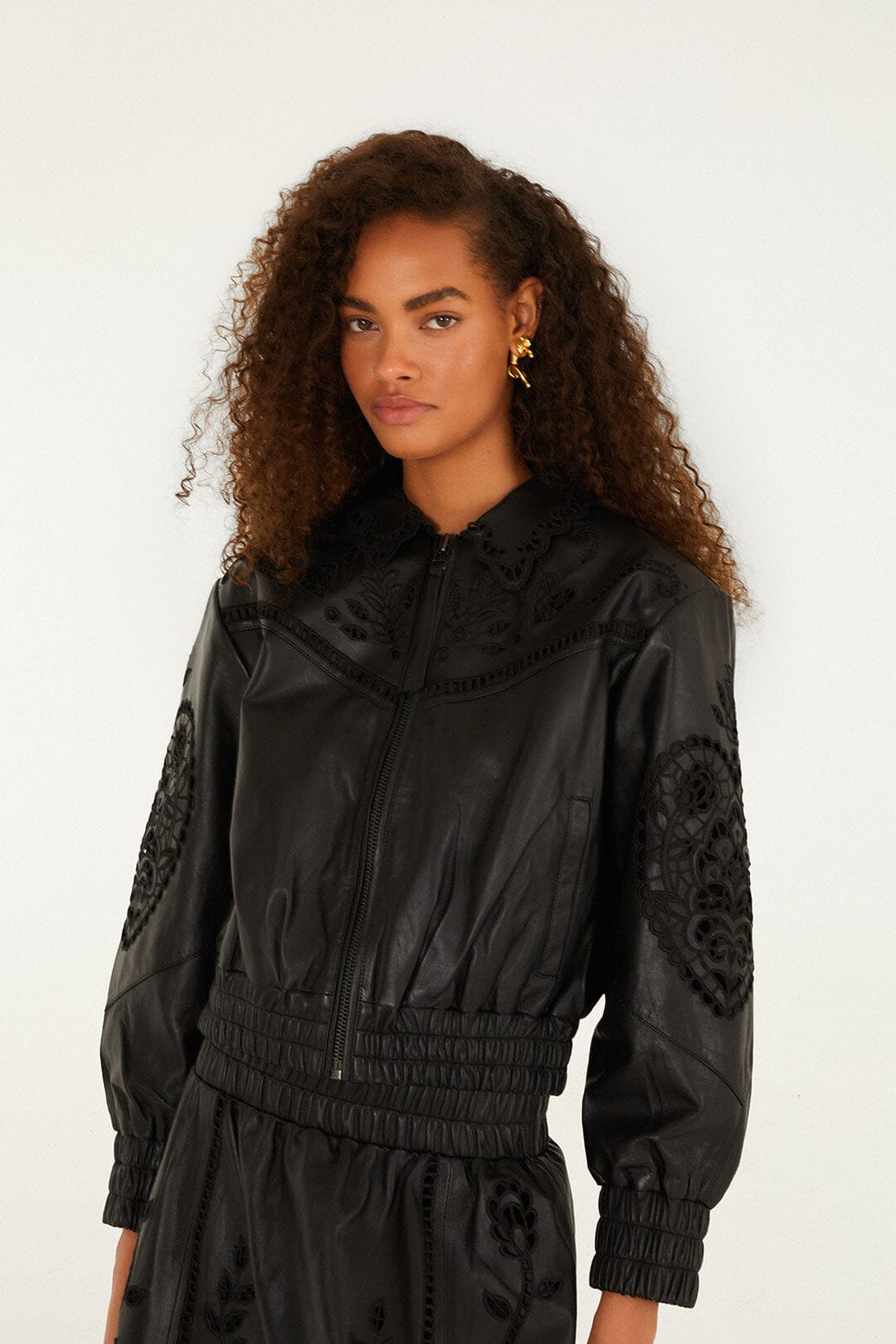 Black Richelieu Heart Jacket