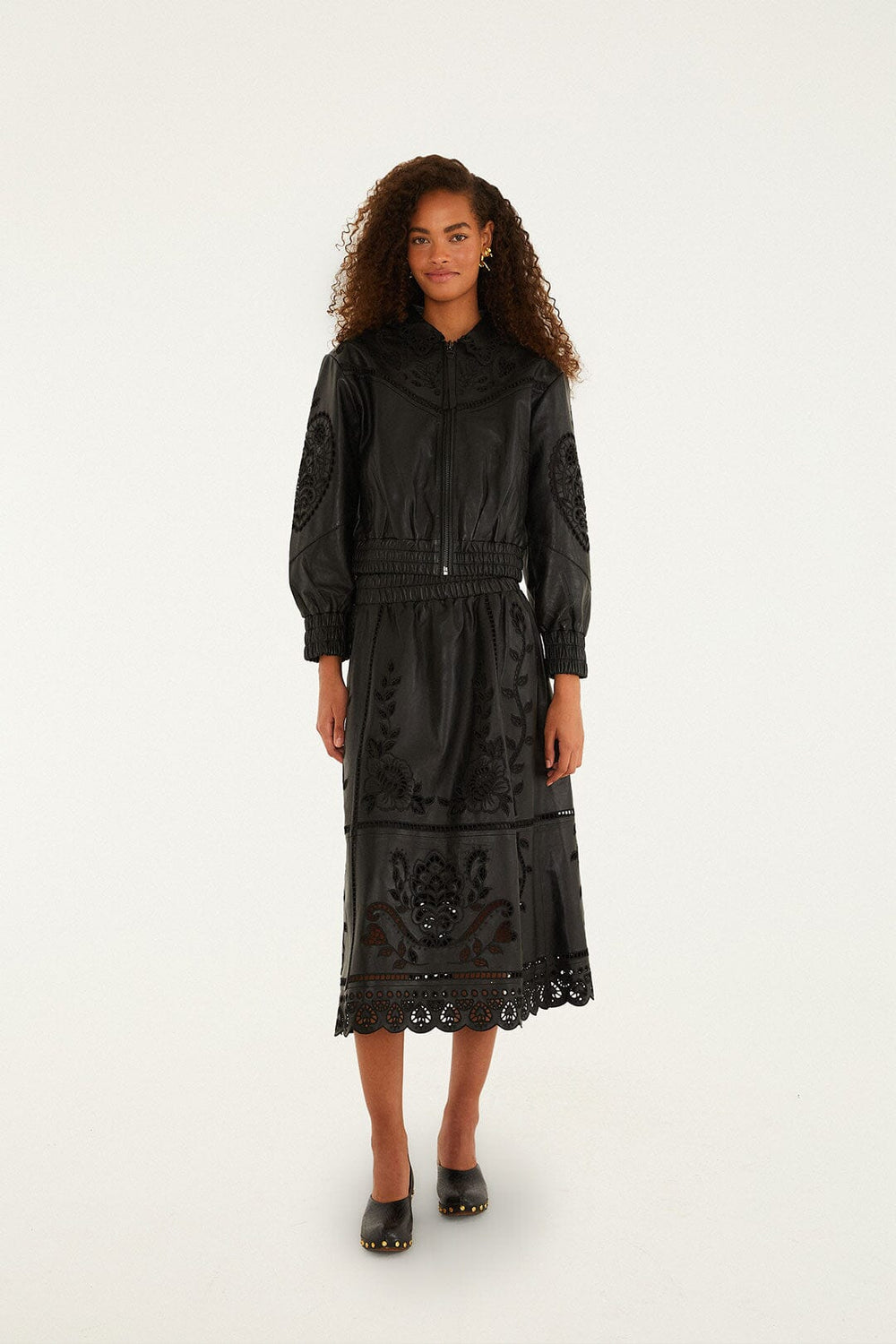 Black Richelieu Heart Jacket