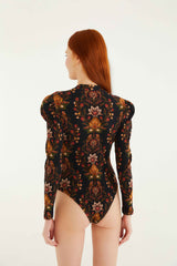 Black Berry Garden Organic Cotton Bodysuit