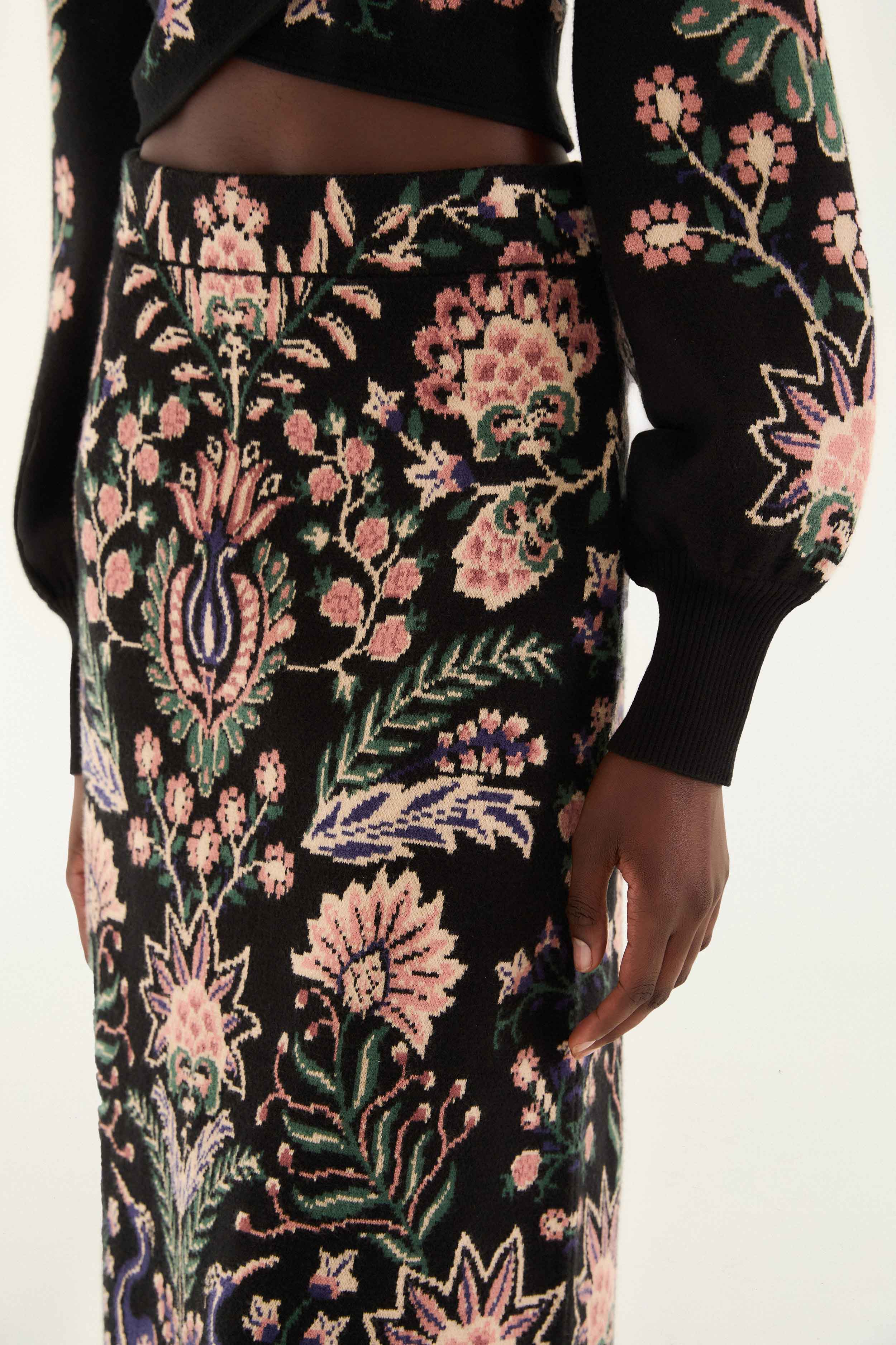 Marvelous Garden Knit Skirt