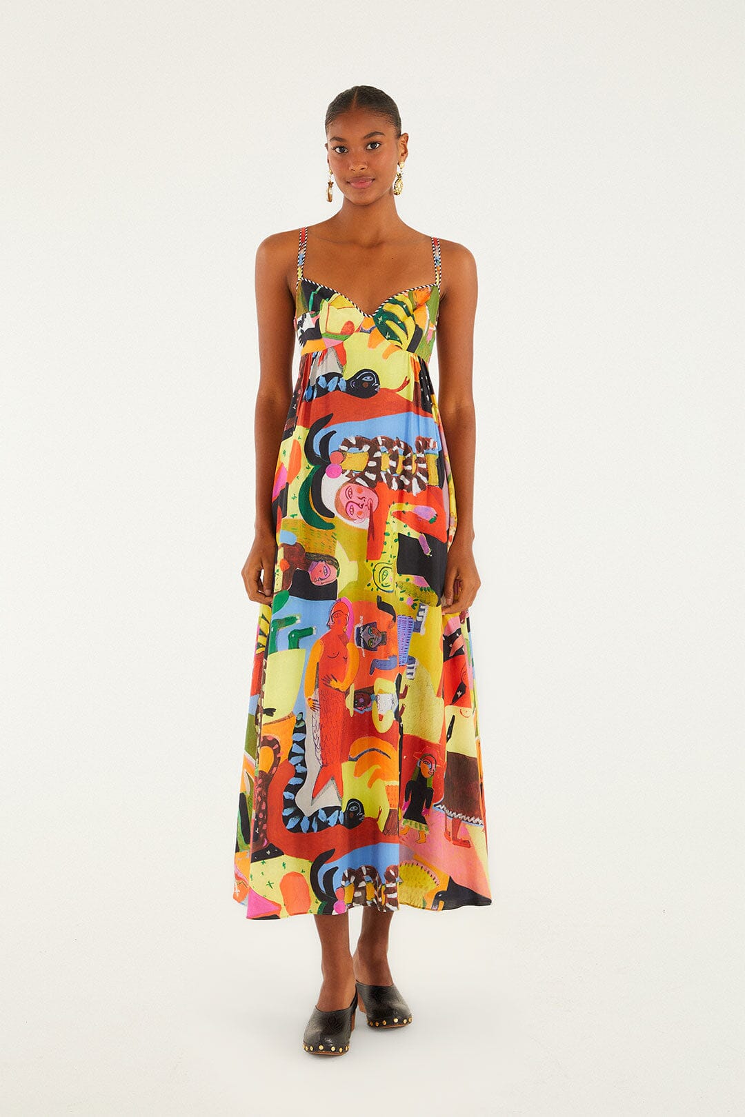 Ana Leovy Farm Rio Sleeveless Maxi Dress