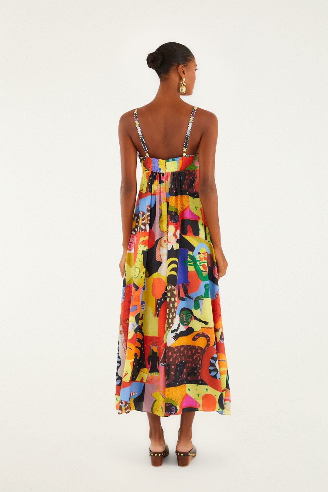 Ana Leovy Farm Rio Sleeveless Maxi Dress