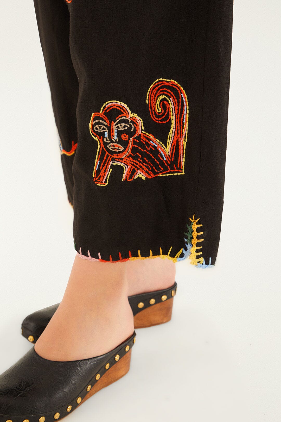 Ana Leovy Farm Rio Figures Short Sleeve Lenzing™ Ecovero™ Euroflax™ Maxi Jumpsuit