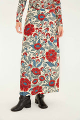 Sand Francesca Lenzing® Ecovero® Viscose Maxi Skirt