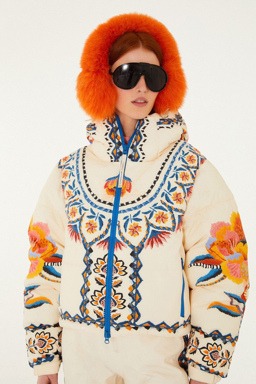 Off-White Lucy Floral Puffer