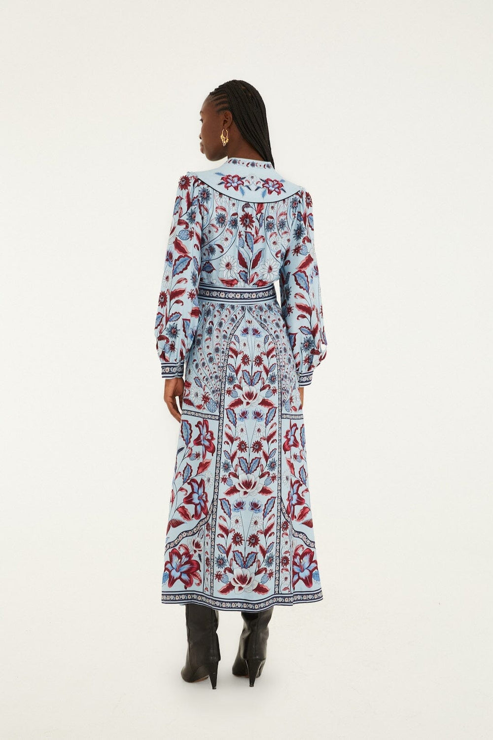 Soft Blue Marcelle Maxi Dress – FARM Rio