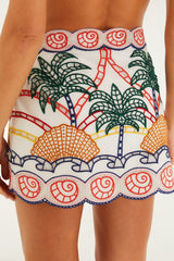 Richlieu Tropical Graphic Skirt