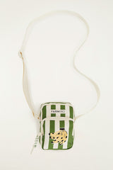 Green Tropical Banana Crossbody Bag