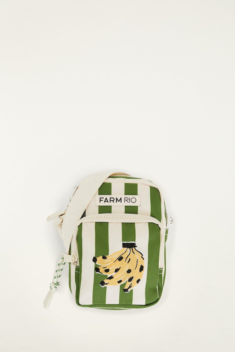 Green Tropical Banana Crossbody Bag