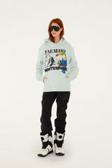 Blue And White Farm Rio Space Sweatshirt