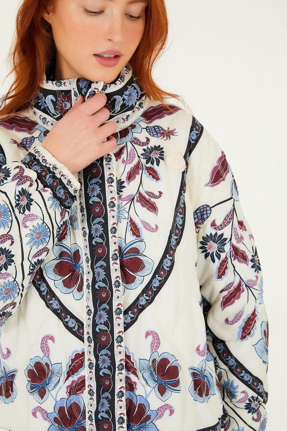 Black Marcelle Reversible Maxi Puffer Jacket