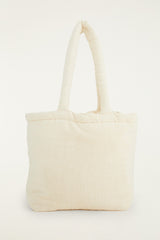 Off-White Embroidered Rio Tote Bag