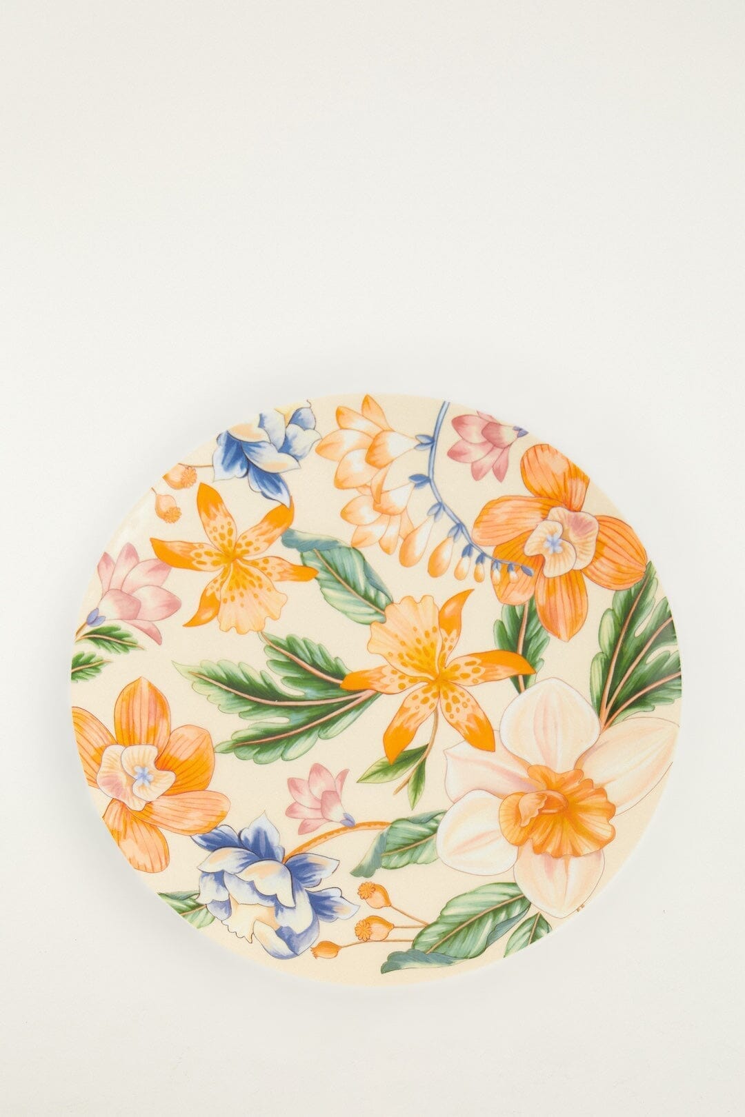 Floral Nature Set Of 2 Dinner Plates