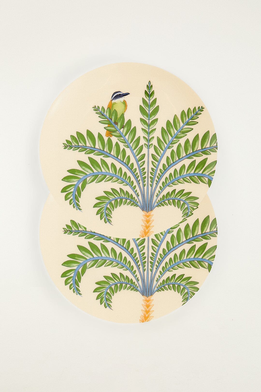 Floral Nature Set Of 2 Dessert Plates