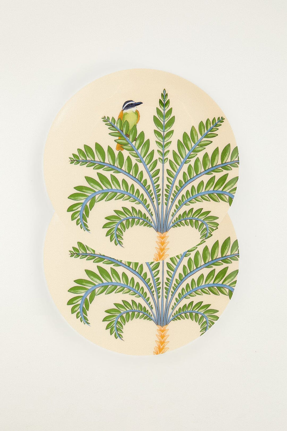 Floral Nature Set Of 2 Dessert Plates