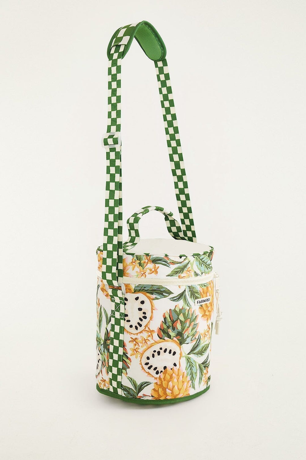 Green Biriba Crossbody Insulated Cooler Bag