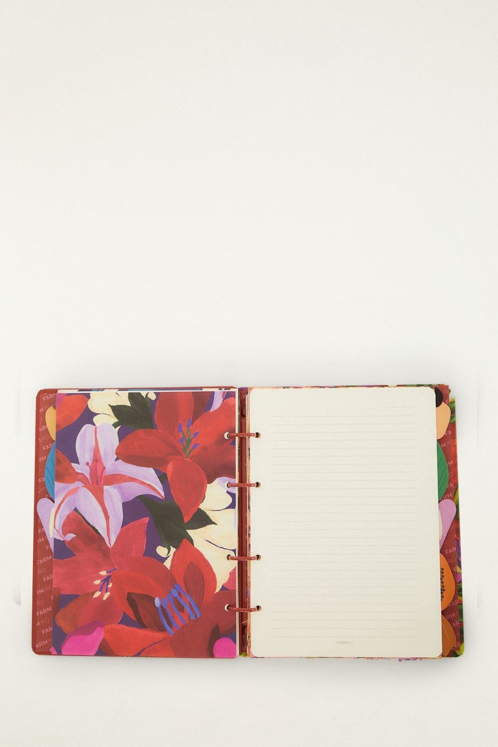 Tropical Garden Binder Notebook
