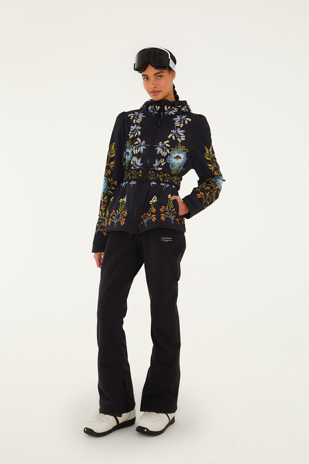 Black Winter Garden Puffer