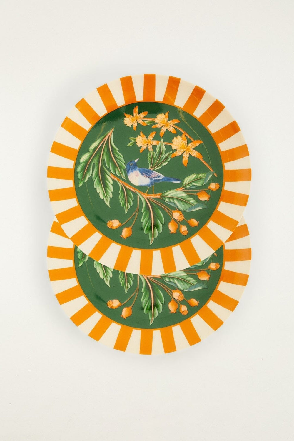 Passarinho Set Of 2 Dinner Plates