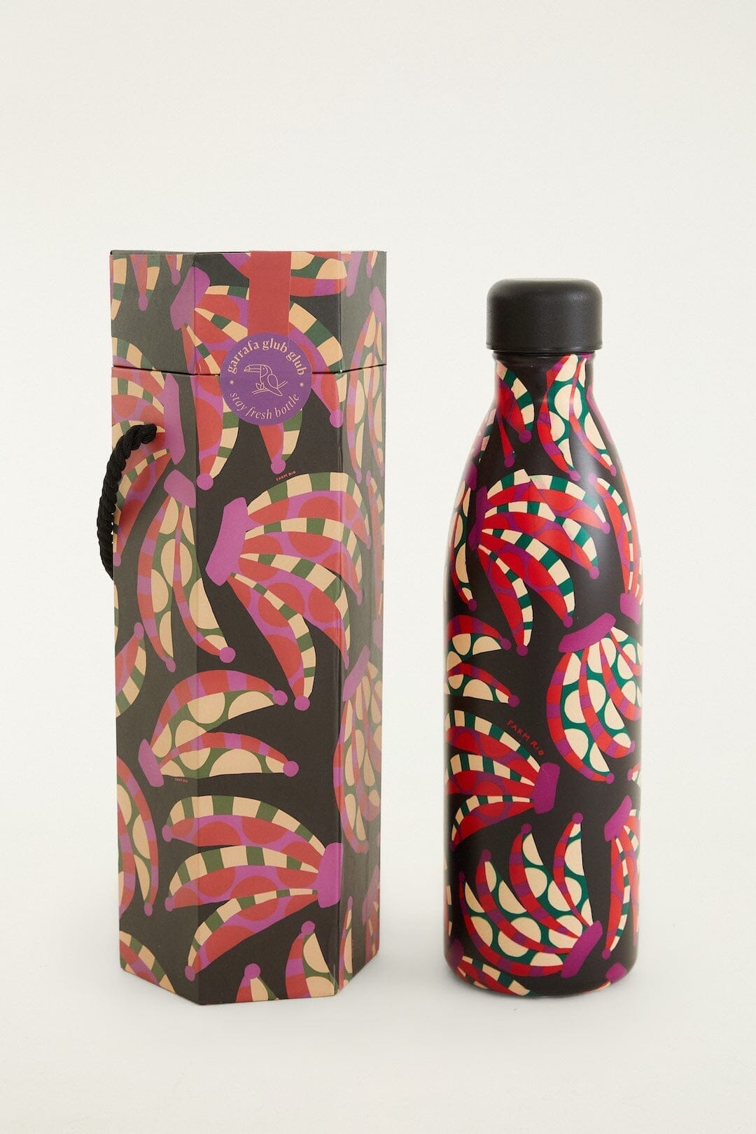 Banana Dots Insulated Stay Fresh Bottle